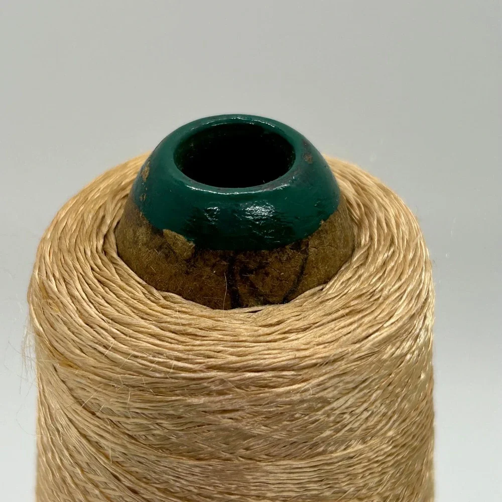 Vintage Thread 5 Large Spools Black Blue Green Cream Gold Pre Owned ‎ RARE